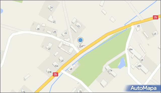 Ose, Ose, 21A, mapa Ose