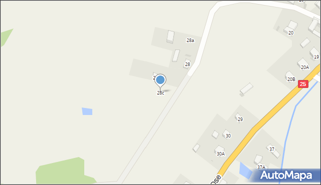 Ose, Ose, 28c, mapa Ose