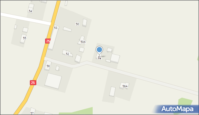 Ose, Ose, 51, mapa Ose