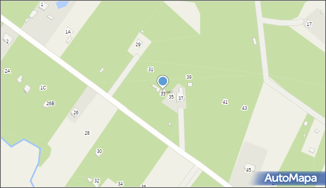 Osęczyzna, Osęczyzna, 33, mapa Osęczyzna