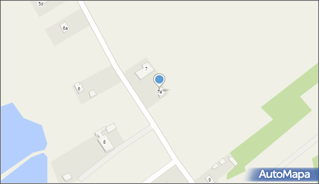 Osęka, Osęka, 7a, mapa Osęka