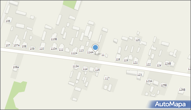 Oseredek, Oseredek, 115, mapa Oseredek