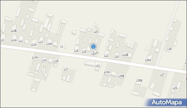 Oseredek, Oseredek, 121, mapa Oseredek