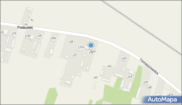 Oseredek, Oseredek, 139, mapa Oseredek