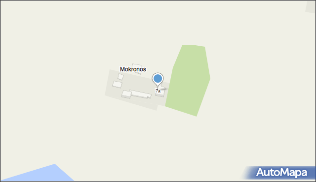 Osetna, Osetna, 7a, mapa Osetna