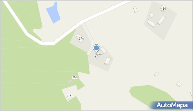 Osetno, Osetno, 37, mapa Osetno