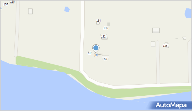 Osetno, Osetno, 60, mapa Osetno