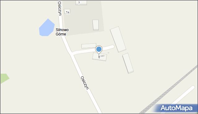 Osiczyn, Osiczyn, 6, mapa Osiczyn