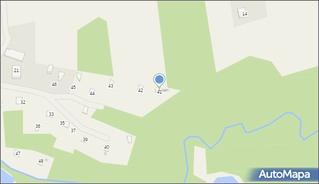 Osieczek, Osieczek, 41, mapa Osieczek