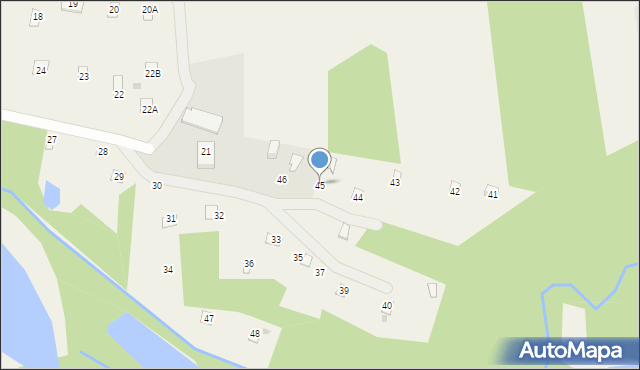 Osieczek, Osieczek, 45, mapa Osieczek