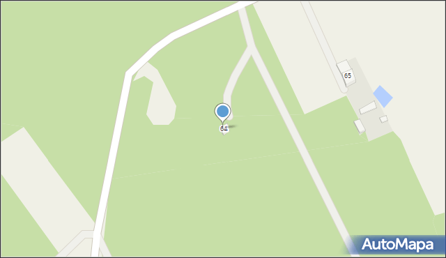 Osieczek, Osieczek, 64, mapa Osieczek