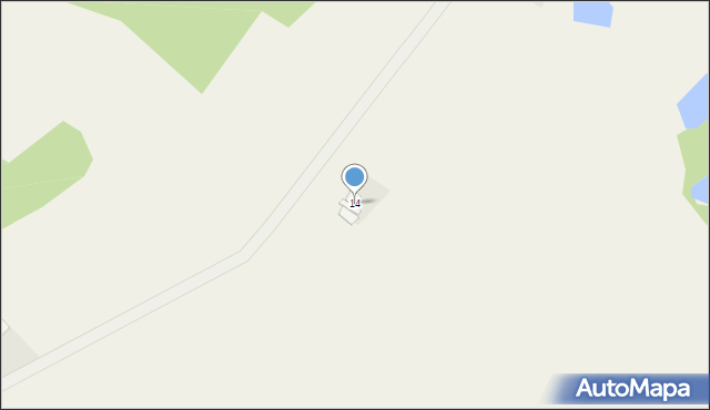 Osieczek, Osieczek, 14, mapa Osieczek