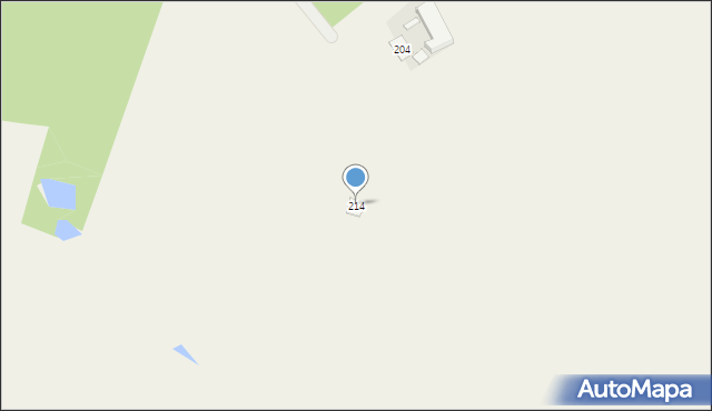 Osieczek, Osieczek, 214, mapa Osieczek