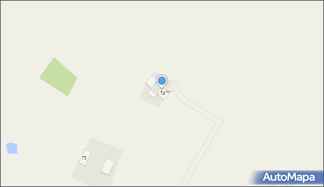 Osieczek, Osieczek, 74, mapa Osieczek