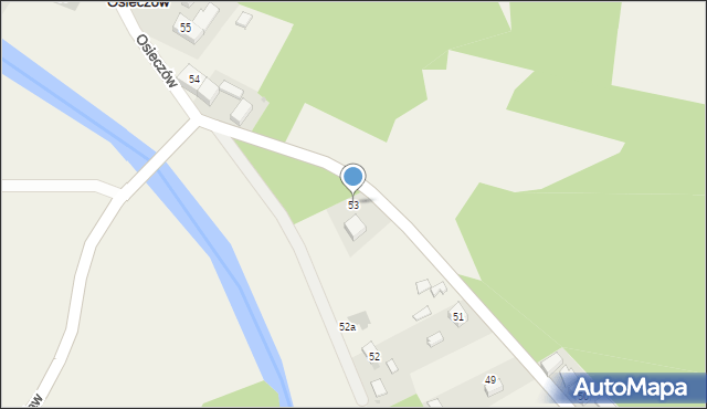 Osieczów, Osieczów, 53, mapa Osieczów