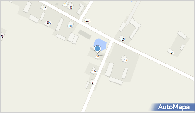 Osiek, Osiek, 18, mapa Osiek