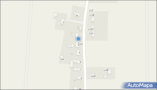 Osiek, Osiek, 4, mapa Osiek