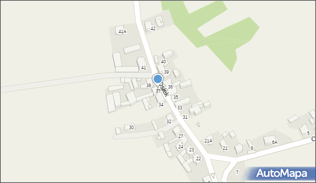 Osiek, Osiek, 37, mapa Osiek