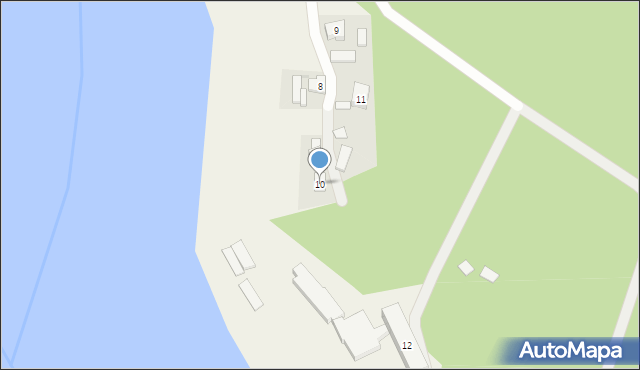 Osiek, Osiedle Dobry Brat, 10, mapa Osiek