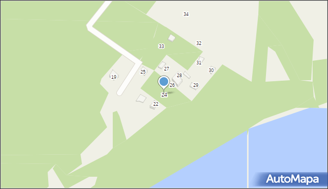 Osiek, Osiedle Dobry Brat, 24, mapa Osiek