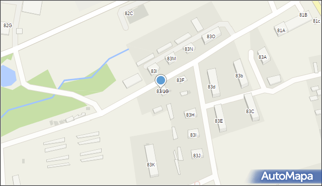 Osiek, Osiek, 83G/2, mapa Osiek