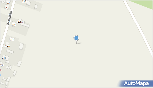 Osiek, Osiek, 235g, mapa Osiek