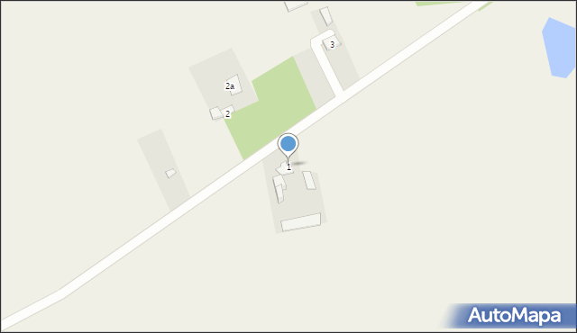 Osiek-Aleksandrowo, Osiek-Aleksandrowo, 1, mapa Osiek-Aleksandrowo