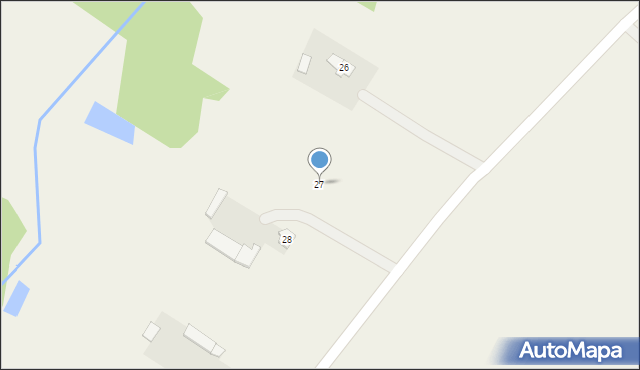 Osiek-Aleksandrowo, Osiek-Aleksandrowo, 27, mapa Osiek-Aleksandrowo