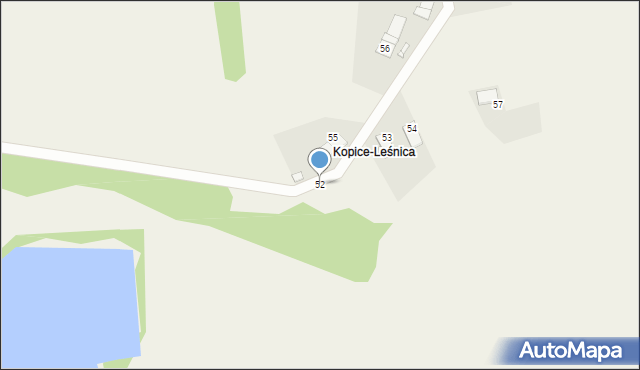 Osiek Grodkowski, Osiek Grodkowski, 52, mapa Osiek Grodkowski