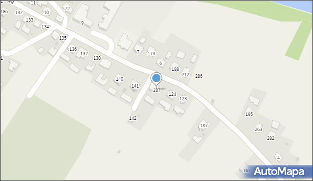 Osiek Jasielski, Osiek Jasielski, 237, mapa Osiek Jasielski