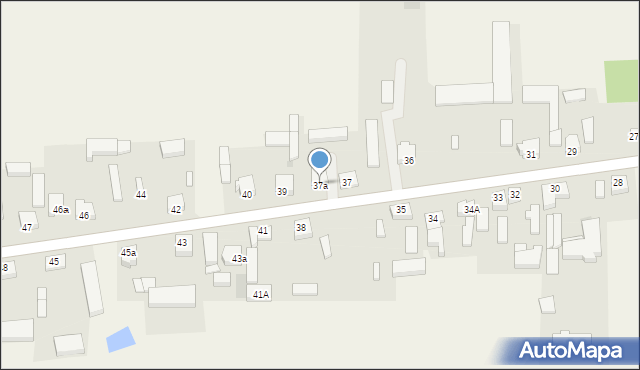 Osiek Wielki, Osiek Wielki, 37a, mapa Osiek Wielki