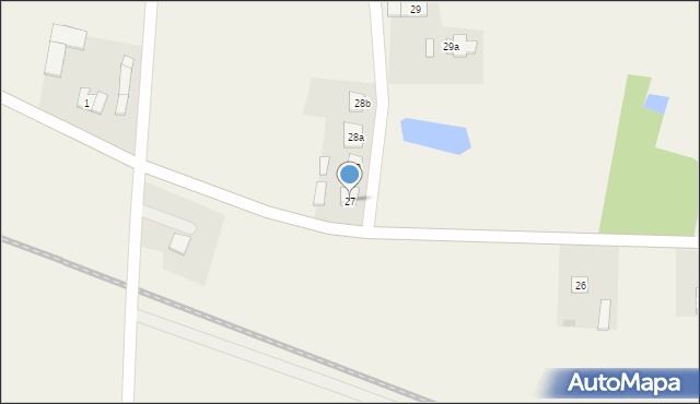 Osiek-Włostybory, Osiek-Włostybory, 27, mapa Osiek-Włostybory