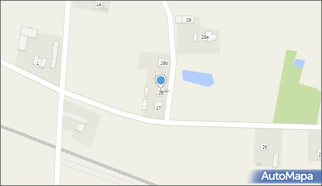 Osiek-Włostybory, Osiek-Włostybory, 28, mapa Osiek-Włostybory