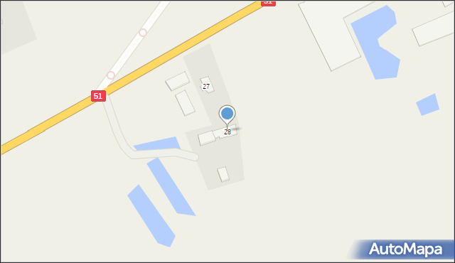 Osieka, Osieka, 28, mapa Osieka