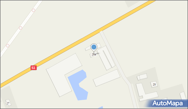 Osieka, Osieka, 29a, mapa Osieka