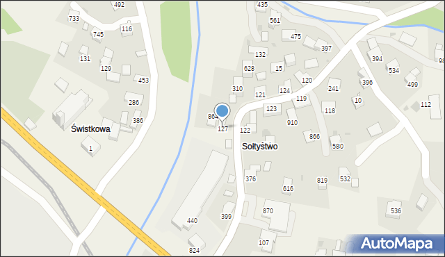 Osielec, Osielec, 127, mapa Osielec