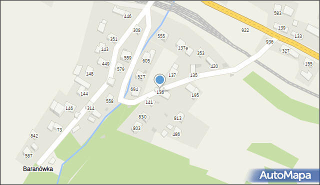 Osielec, Osielec, 136, mapa Osielec