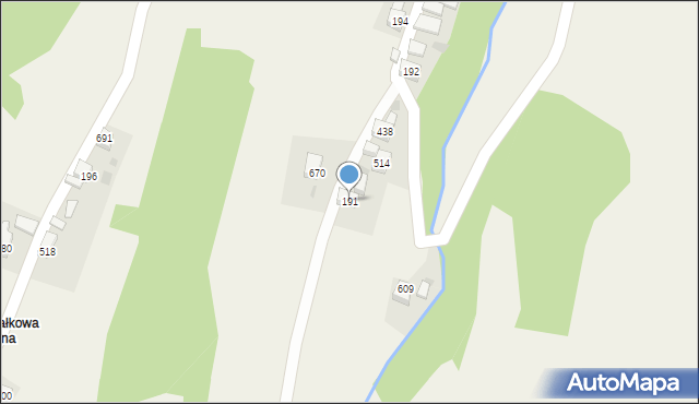 Osielec, Osielec, 191, mapa Osielec