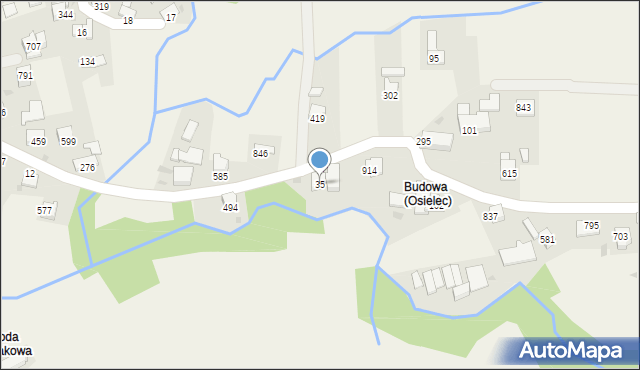 Osielec, Osielec, 35, mapa Osielec