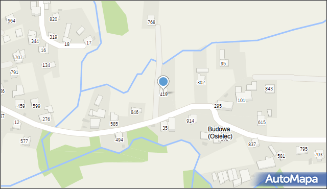 Osielec, Osielec, 419, mapa Osielec