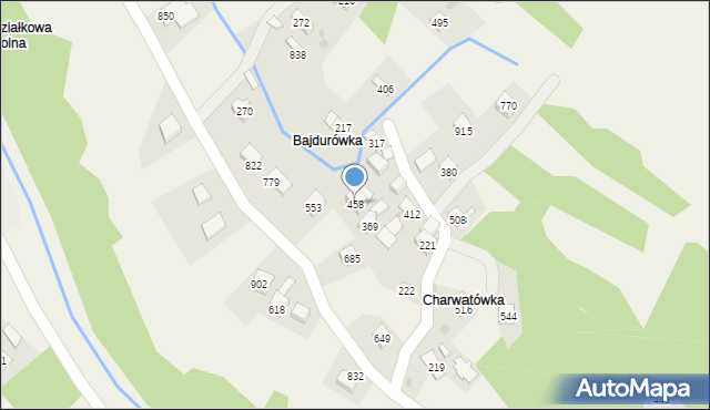 Osielec, Osielec, 458, mapa Osielec