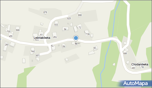 Osielec, Osielec, 56, mapa Osielec