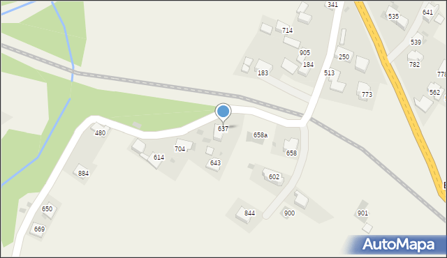 Osielec, Osielec, 637, mapa Osielec