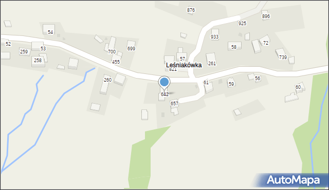 Osielec, Osielec, 642, mapa Osielec