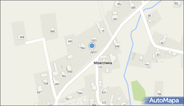 Osielec, Osielec, 757, mapa Osielec