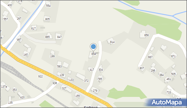 Osielec, Osielec, 834, mapa Osielec