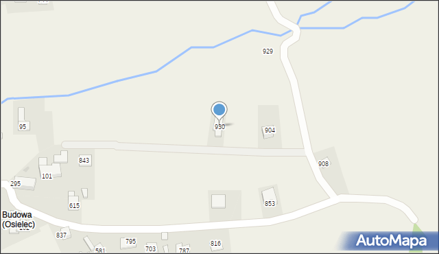 Osielec, Osielec, 930, mapa Osielec