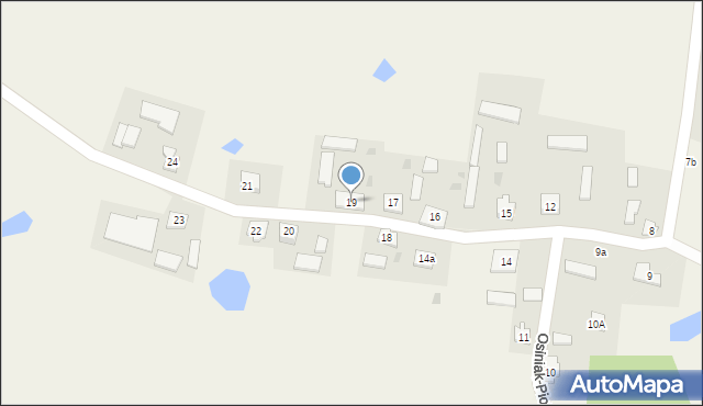 Osiniak-Piotrowo, Osiniak-Piotrowo, 19, mapa Osiniak-Piotrowo