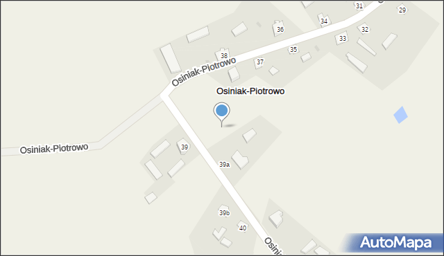 Osiniak-Piotrowo, Osiniak-Piotrowo, 38c, mapa Osiniak-Piotrowo