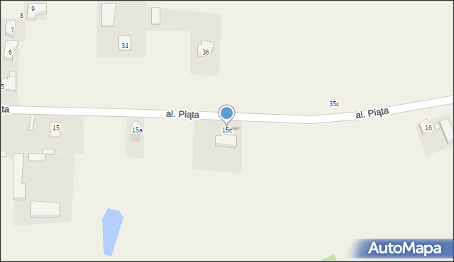 Osiniec, Osiniec, 15c, mapa Osiniec